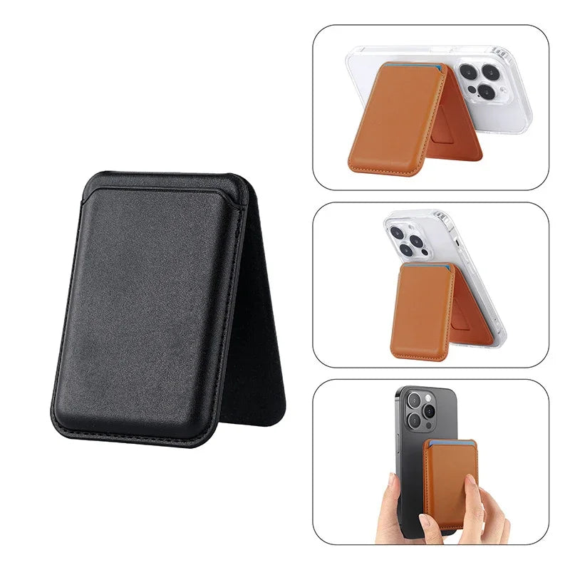 Luxury Business Vintage Leather Magnetic Phone Case for IPhone 16 Plus 15 14 13 12 Pro Max Metal Camera Frame Shockproof Cover