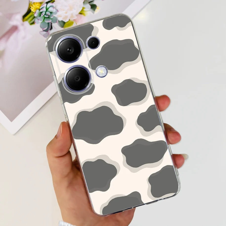 For Xiaomi Poco M6 Pro 2024 Case New Fashion Marble Cartoon Cover Soft Clear Silicone Funda For Xiaomi Poco M6 Pro 4G Phone Case - Caseverse