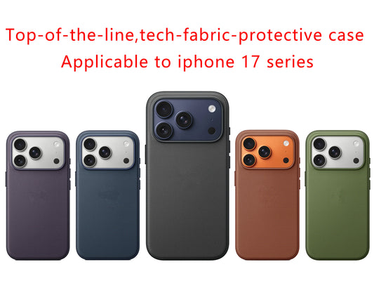Tailored specifically for iPhone 17: featuring a finely woven case with soft weave texture and drop resistant design