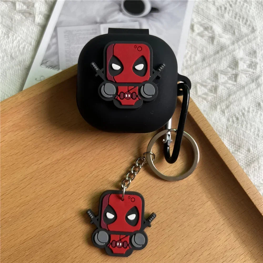 Cartoon Silicone Bluetooth Earphone Protective Case Suitable for SHOKZ OpenFit 2 T920 Scratch Resistant Earphone Case