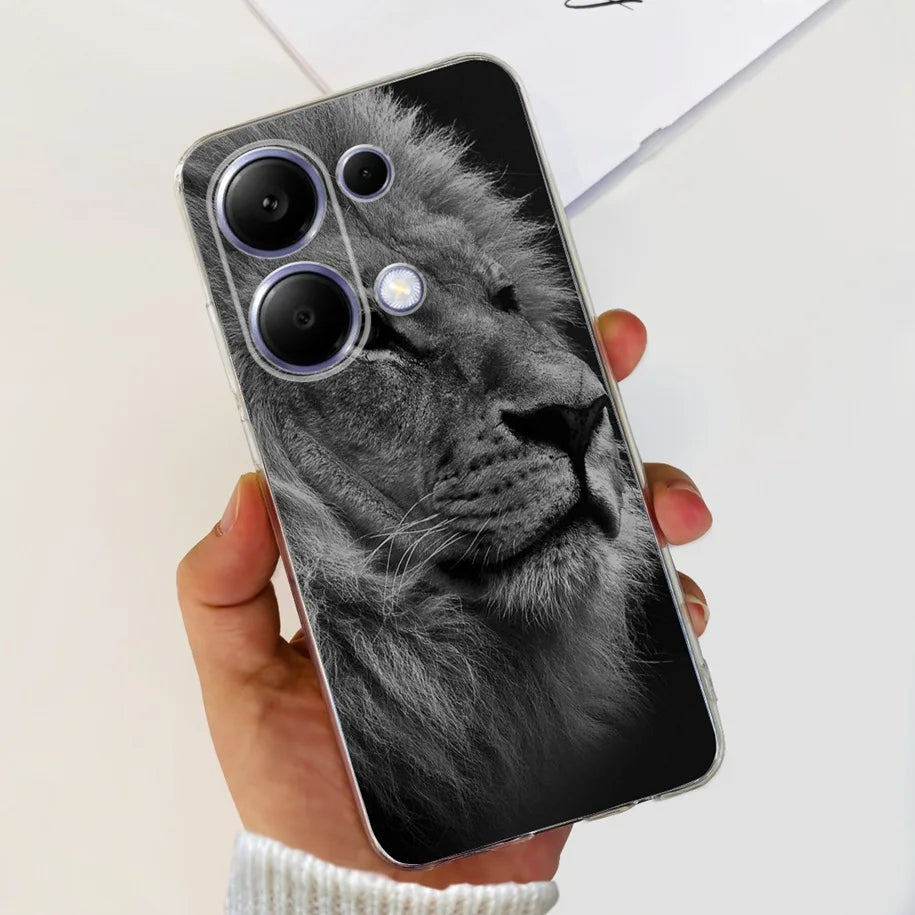 For Xiaomi Poco M6 Pro 2024 Case New Fashion Marble Cartoon Cover Soft Clear Silicone Funda For Xiaomi Poco M6 Pro 4G Phone Case - Caseverse