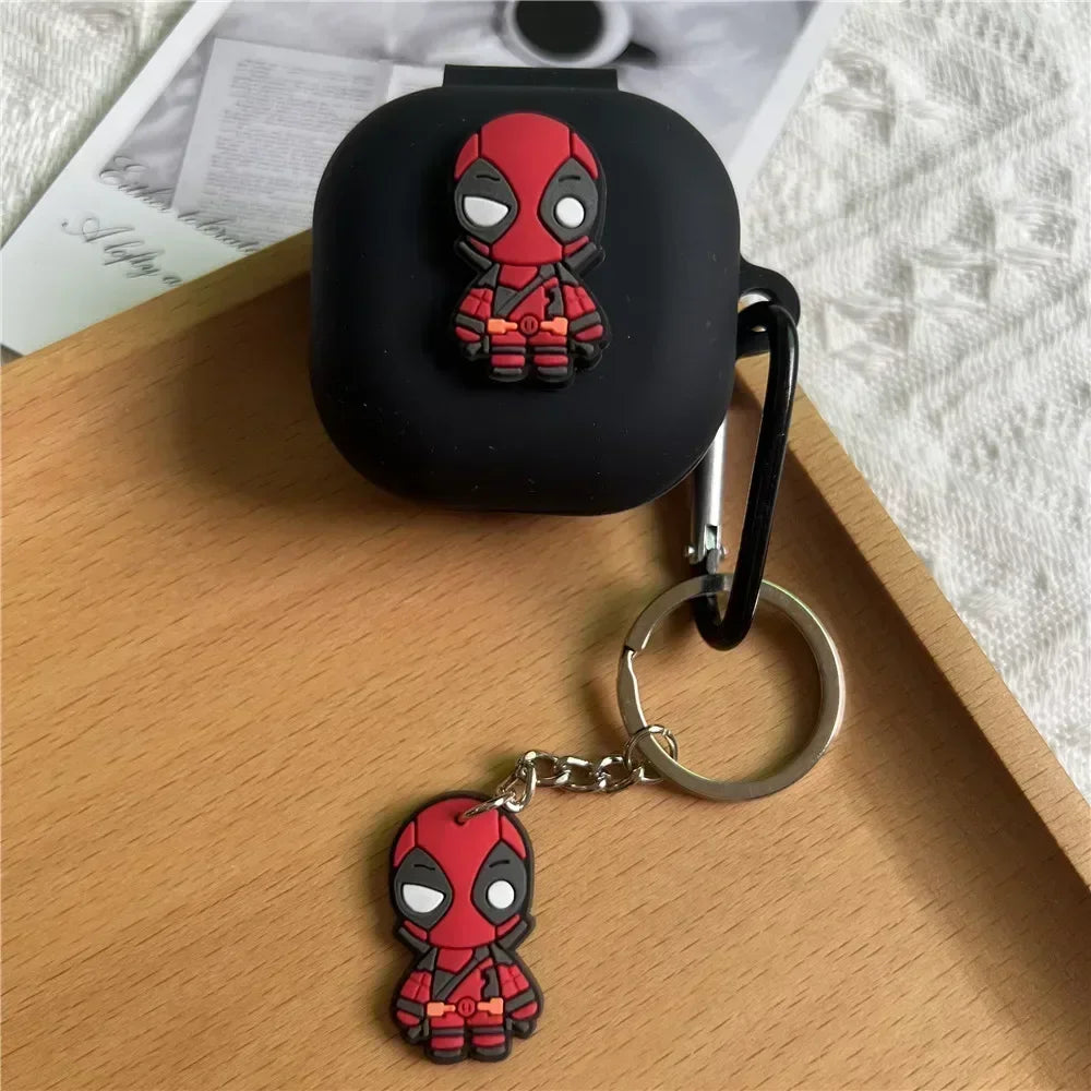 Cartoon Silicone Bluetooth Earphone Protective Case Suitable for SHOKZ OpenFit 2 T920 Scratch Resistant Earphone Case