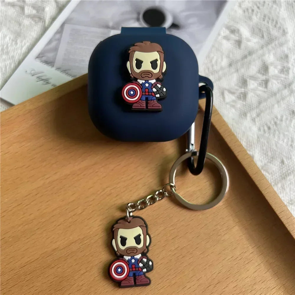 Cartoon Silicone Bluetooth Earphone Protective Case Suitable for SHOKZ OpenFit 2 T920 Scratch Resistant Earphone Case