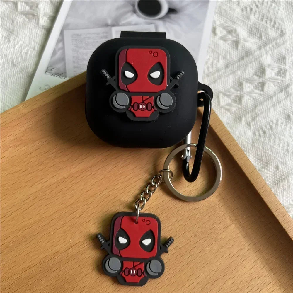 Cartoon Silicone Bluetooth Earphone Protective Case Suitable for SHOKZ OpenFit 2 T920 Scratch Resistant Earphone Case