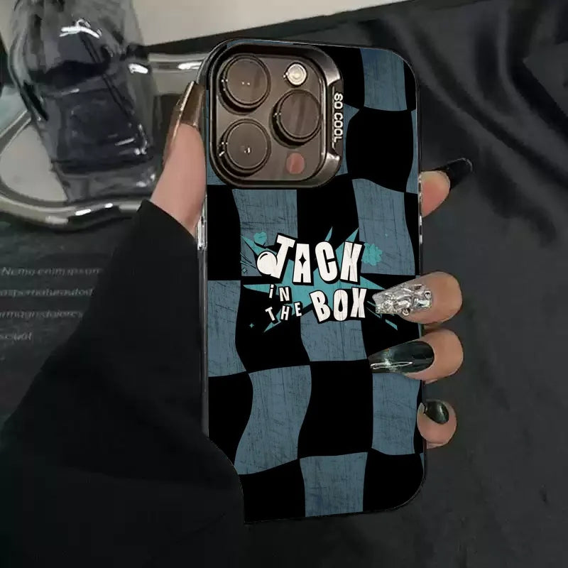 1PC Singer J-Hope -Arson Phone Case Phone Case IMD color silver shell For iPhone 16 15 14 13 12 11 Pro Max Plus