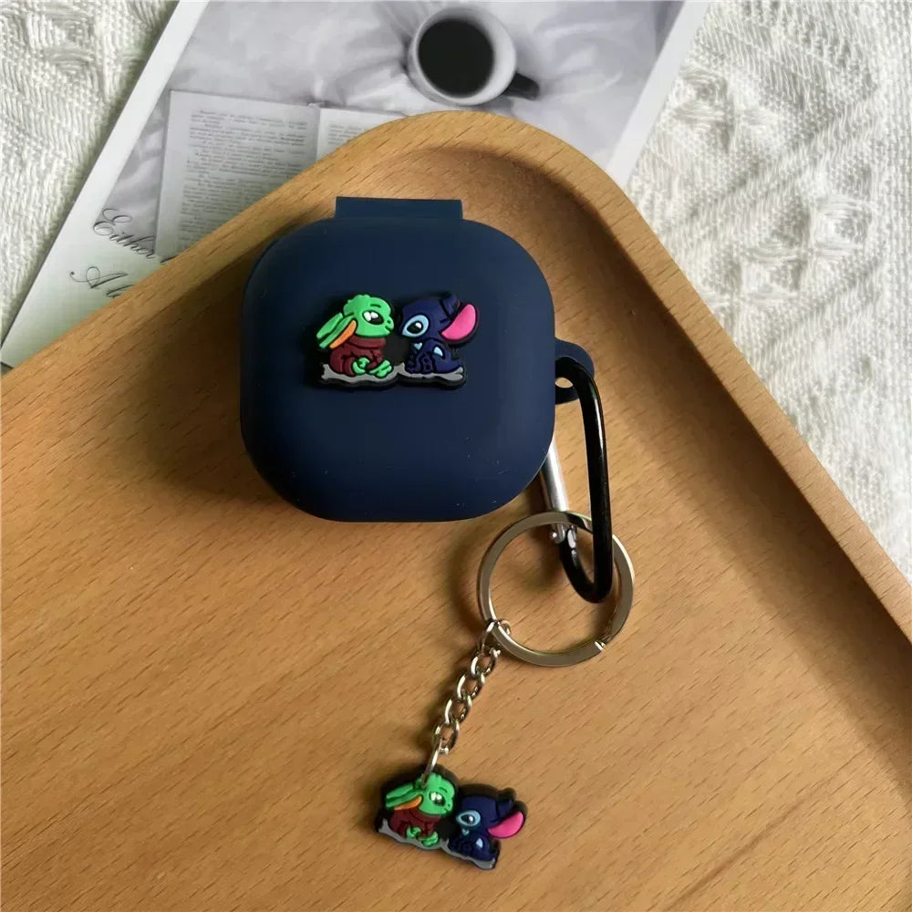Cartoon Silicone Bluetooth Earphone Protective Case Suitable for SHOKZ OpenFit 2 T920 Scratch Resistant Earphone Case
