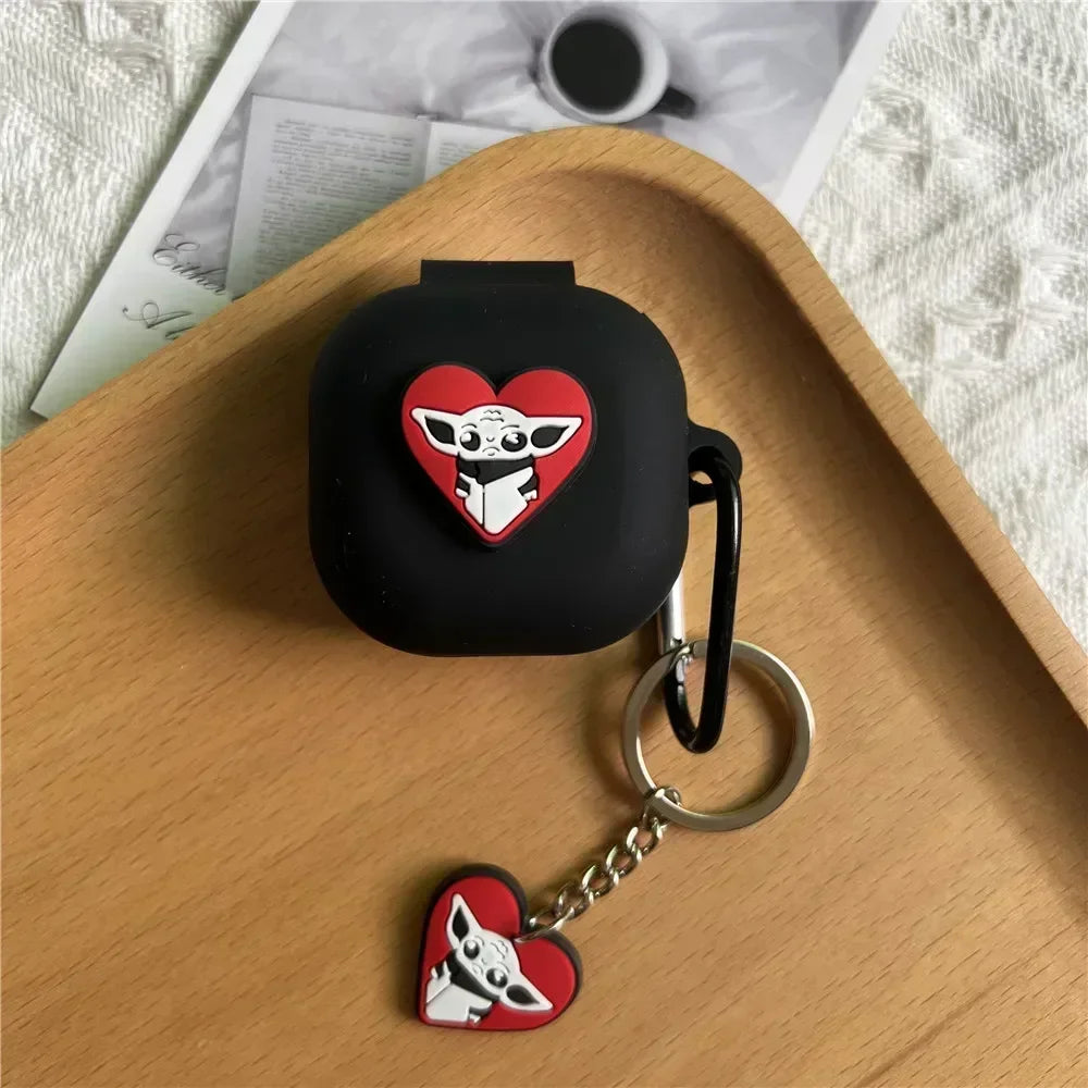 Cartoon Silicone Bluetooth Earphone Protective Case Suitable for SHOKZ OpenFit 2 T920 Scratch Resistant Earphone Case