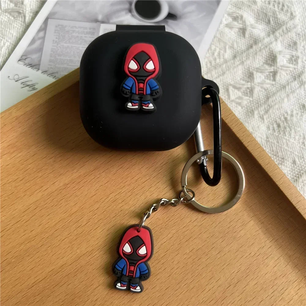 Cartoon Silicone Bluetooth Earphone Protective Case Suitable for SHOKZ OpenFit 2 T920 Scratch Resistant Earphone Case