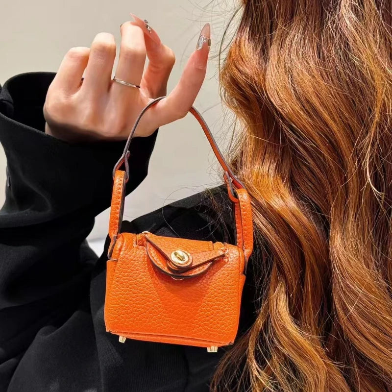 Hot Universal Headphone Bag for All Models 13 Optional High-end Leather Headphone Protective Cases Light Luxury Airpods Pro Case