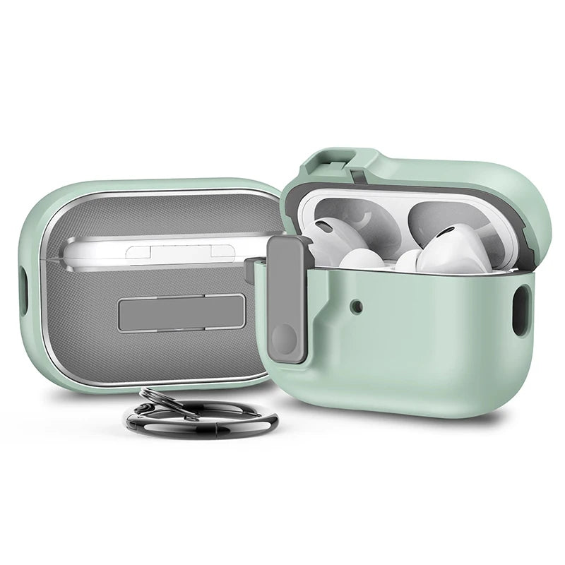 Security Lock Cover for AirPods Pro 2 3 Case for AirPods Pro2 Pro 2nd Gen 2024Case Shockproof for AirPods Pro Airpods3 Funda