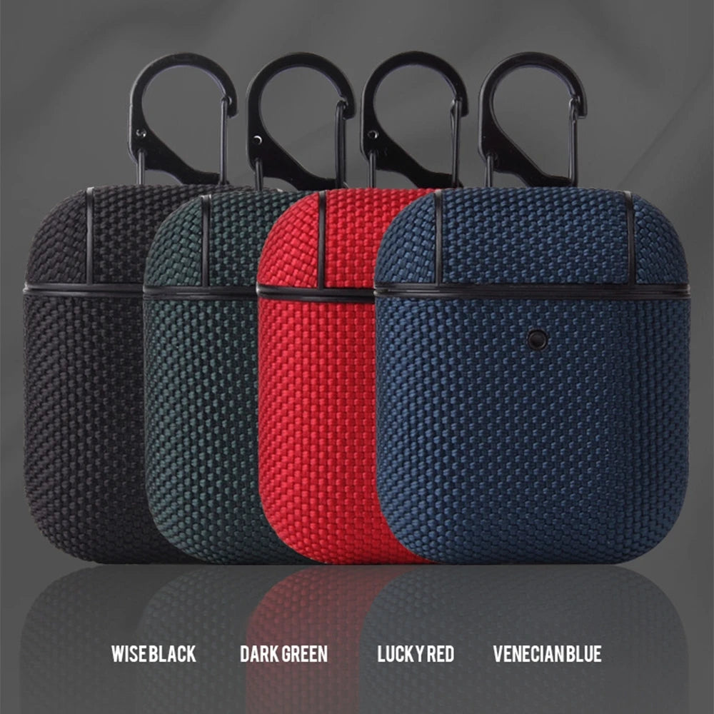 Soft Nylon Case For Apple Airpods Pro 2 3 1 Shockproof Nylon Cover For AirPods 3 2 1 Earphones Case Accessories for AirPods 2 1