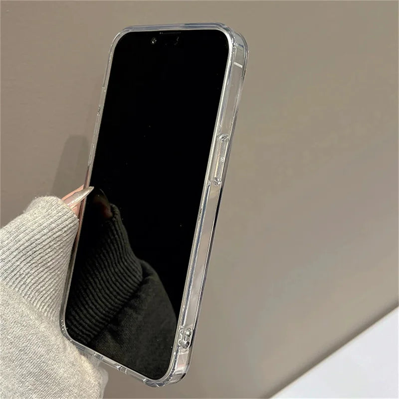 Five Golden Lotus Pattern Phone Case for IPhone 11 13 14 15 16 Pro Max 7 8 14 15 Plus X XS Max XR 16e Feather Texture Hard Cover
