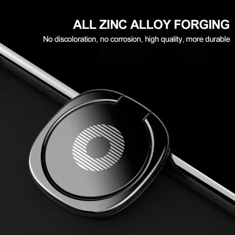 Metal Phone Holder Rotatable Finger Ring Stand Grip Universal Ultra thin Multifunction Desktop Support For Car Magnetic Holder