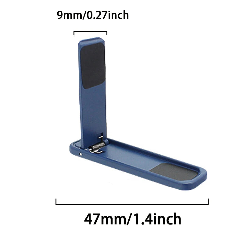 Mobile Phone Colourful Metal Holder Strip Shape Back Sticker Stand Simple Portable Cellphone Bracket for iPhone 16 15 14 Xiaomi