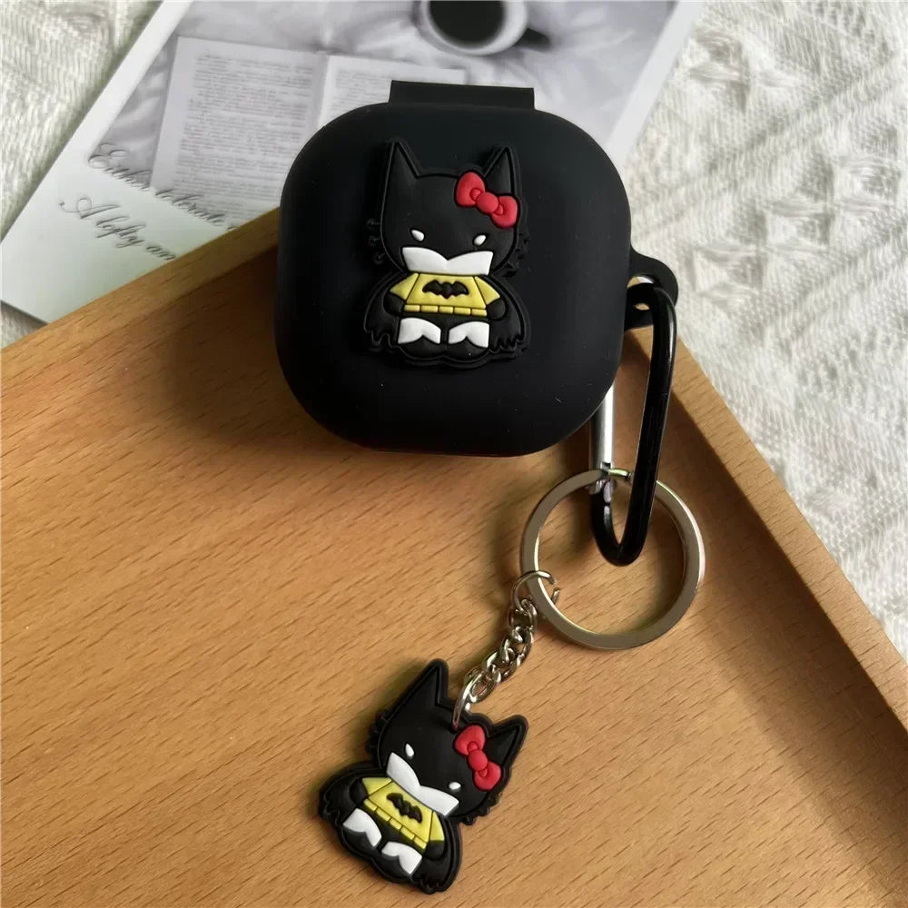 Cartoon Silicone Bluetooth Earphone Protective Case Suitable for SHOKZ OpenFit 2 T920 Scratch Resistant Earphone Case