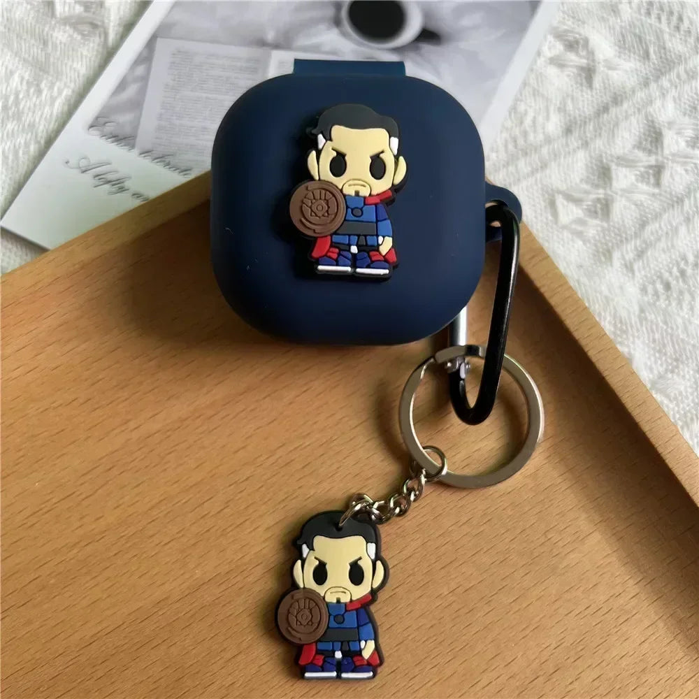 Cartoon Silicone Bluetooth Earphone Protective Case Suitable for SHOKZ OpenFit 2 T920 Scratch Resistant Earphone Case