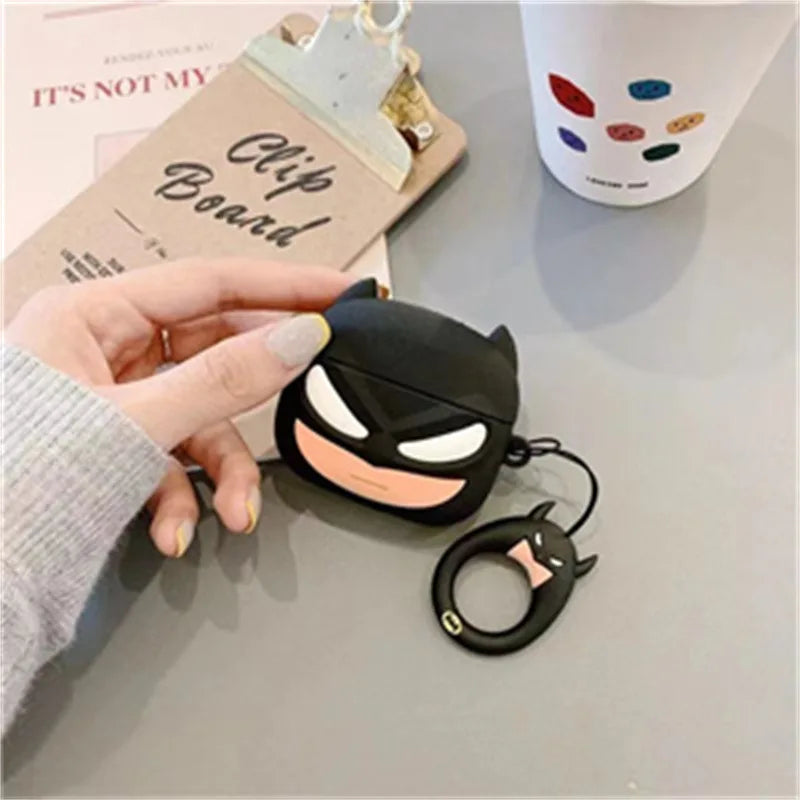 Cute Cartoon Earphone Cases For Apple Airpods 4/1/2/3 Silicone Protector For Airpods Pro 2 Funda Headphone