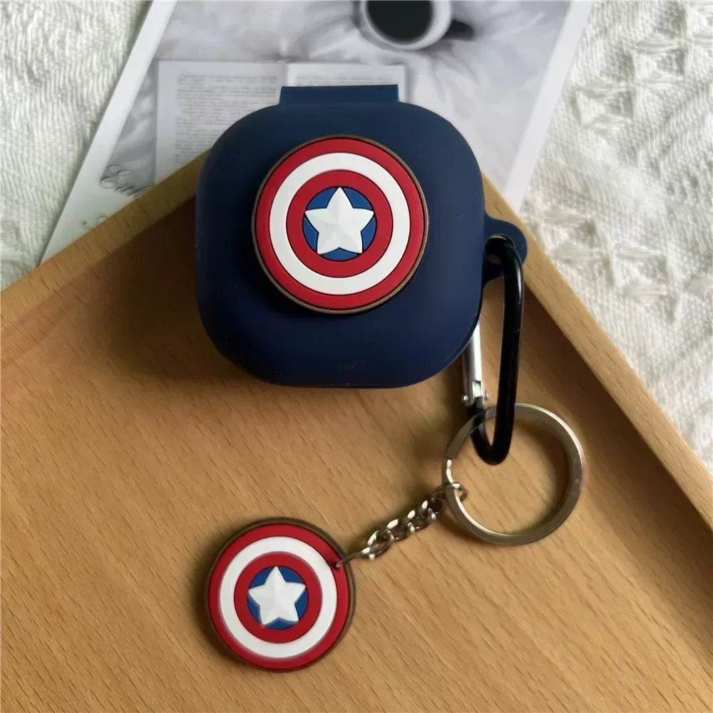 Cartoon Silicone Bluetooth Earphone Protective Case Suitable for SHOKZ OpenFit 2 T920 Scratch Resistant Earphone Case