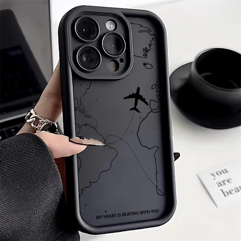 Soft Candy Liquid Silicone Phone Case For iPhone 14 15 16 Shockproof Cover