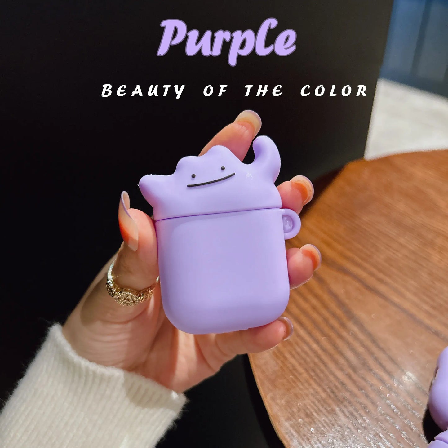 For Airpods 4 Cute Cartoon 3D Ghost Earpods Case for Airpods 1 2 3 Pro 2 Wireless Earphone Cover Monster Charging Box Stylus Pen