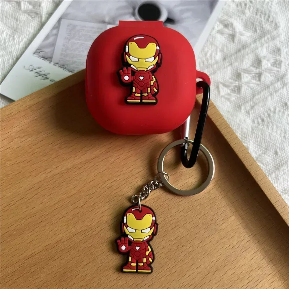 Cartoon Silicone Bluetooth Earphone Protective Case Suitable for SHOKZ OpenFit 2 T920 Scratch Resistant Earphone Case
