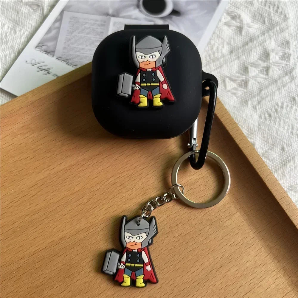 Cartoon Silicone Bluetooth Earphone Protective Case Suitable for SHOKZ OpenFit 2 T920 Scratch Resistant Earphone Case
