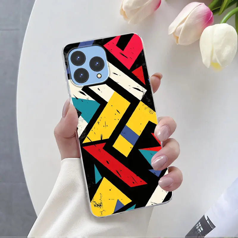 For Cubot P80 Case 2023 Luxury Phone Case For Cubot P80 6.58" Marble Butterfly Flower Clear Soft Silicone TPU Protective Cover