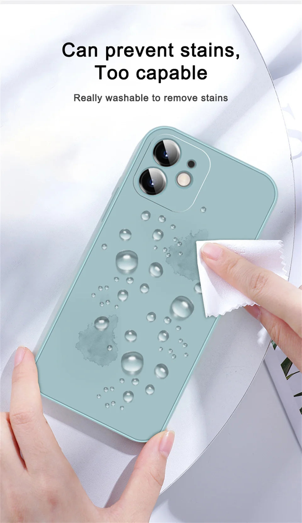 Luxury Liquid Silicone Shockproof Case for iPhone 14 15 Plus X XS XR Max Mini Back Soft Cover