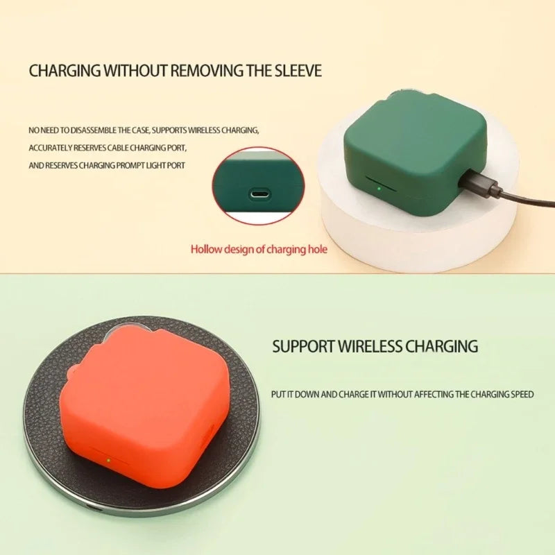 Earbud Case Shockproof Housing Skin-friendly Guard Washable Shell Nonslip Keep Safe From Accidental Drop for Nothing CMF Buds 2