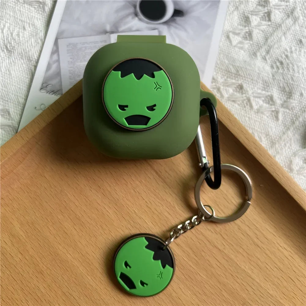 Cartoon Silicone Bluetooth Earphone Protective Case Suitable for SHOKZ OpenFit 2 T920 Scratch Resistant Earphone Case