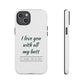 I Love You With All My Butt Tough Personalized Phone Case - Caseverse