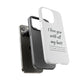 I Love You With All My Butt Tough Personalized Phone Case