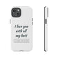 I Love You With All My Butt Tough Personalized Phone Case - Caseverse