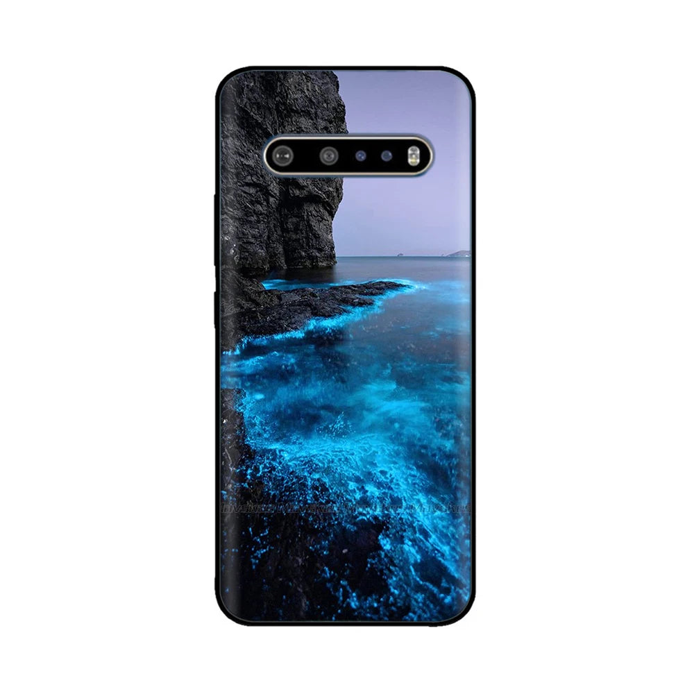 For LG V60 ThinQ Case 6.8" Soft Silicon Tpu Phone Cover Funda For LG V60 ThinQ 5G V 60 Back Cover lgV60 ThinQ coque Bumper Shell - Caseverse