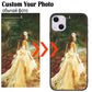 Custom Phone Cases For iphone 14 Pro Max 13 Mini 14 Plus Glass Silicone Cover Customized DIY Photo Personalized Pictures Fundas - Caseverse