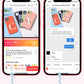 Personalized iPhone Case Monogram Initial Letter Leather Case For iPhone 15 14 13 12 11 Pro Max XS XR 7 8Plus Luxury Phone Cover - Caseverse