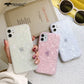 Glossy Marble Phone Case for iPhone 11 Pro Max XR XS MAX Soft Pink White Laser Luxury Cases for iPhone 6 6s 7 8 Plus Shell Cover - Caseverse