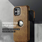 Cell Phone Case High Quality PU Leather Mobile Phones Cases for iPhone 11 12 13 14 15 Pro Max X XR Black Luxury Business Cover