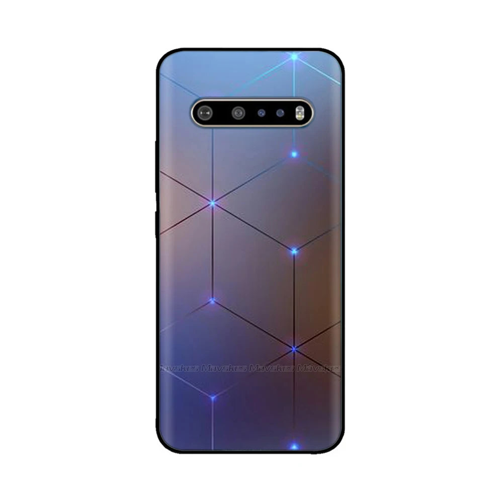 For LG V60 ThinQ Case 6.8" Soft Silicon Tpu Phone Cover Funda For LG V60 ThinQ 5G V 60 Back Cover lgV60 ThinQ coque Bumper Shell - Caseverse