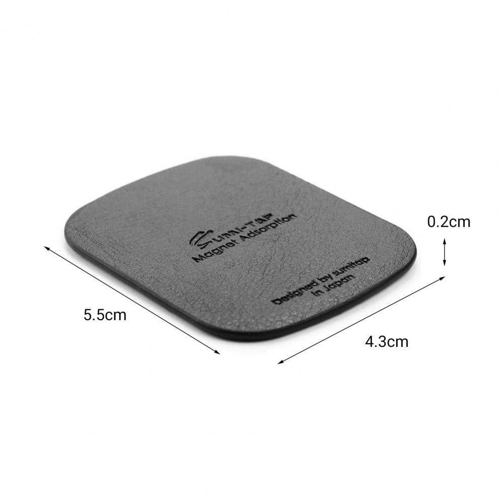 Leather Smart Phone Magnetic Metal Plate Phone Accessories Iron Sheet Disk Sticker Mount Mobile Car Phone Holder Magnet Stand
