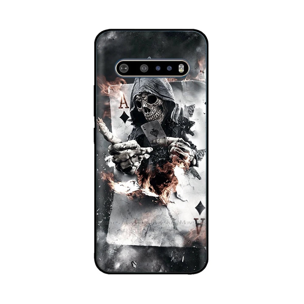 For LG V60 ThinQ Case 6.8" Soft Silicon Tpu Phone Cover Funda For LG V60 ThinQ 5G V 60 Back Cover lgV60 ThinQ coque Bumper Shell - Caseverse