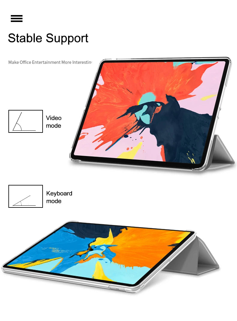 Case For iPad Air 1 2013 9.7 Flip Trifold Stand Case PU Leather Full Smart Auto Wake Cover For ipad air1 A1474 A1475 A1476 Cases