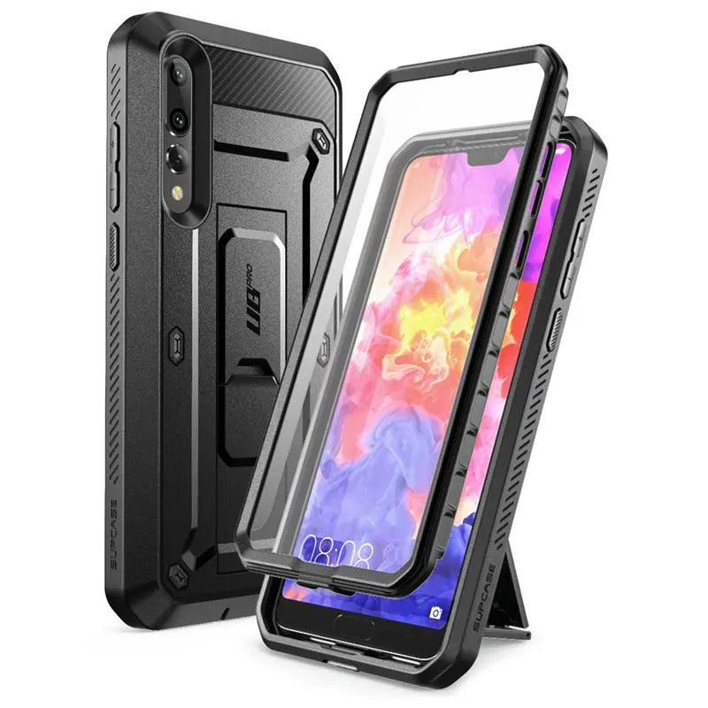 SUPCASE For Huawei P20 Pro Case UB Pro Heavy Duty Full-Body Rugged Peotective Case with Built-in Screen Protector & Kickstand - Caseverse