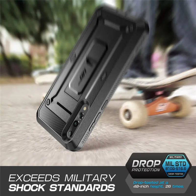 SUPCASE For Huawei P20 Pro Case UB Pro Heavy Duty Full-Body Rugged Peotective Case with Built-in Screen Protector & Kickstand - Caseverse