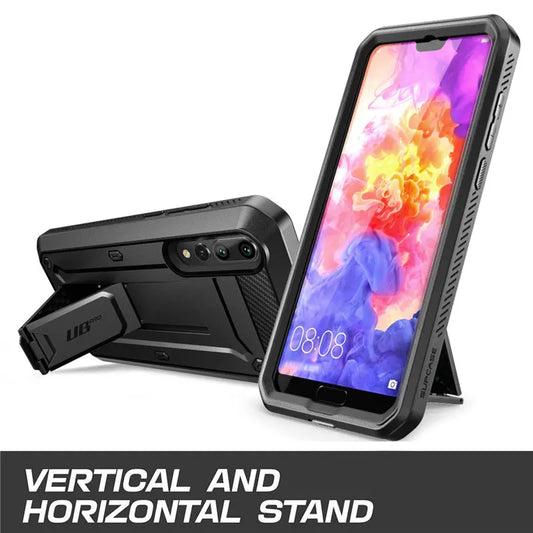 SUPCASE For Huawei P20 Pro Case UB Pro Heavy Duty Full-Body Rugged Peotective Case with Built-in Screen Protector & Kickstand - Caseverse