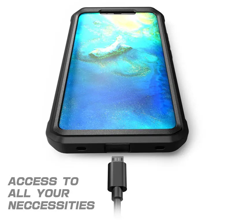 SUPCASE For Huawei Mate 20 Pro Case LYA-L29 UB Pro Heavy Duty Full-Body Rugged Case with Built-in Screen Protector & Kickstand - Caseverse