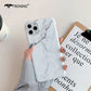Marble Glossy Phone Case for iPhone 11 Pro Max XR X XS MAX Soft White Gold Luxury Cases for iPhone 7 8 Plus Covers Fashion Shiny - Caseverse