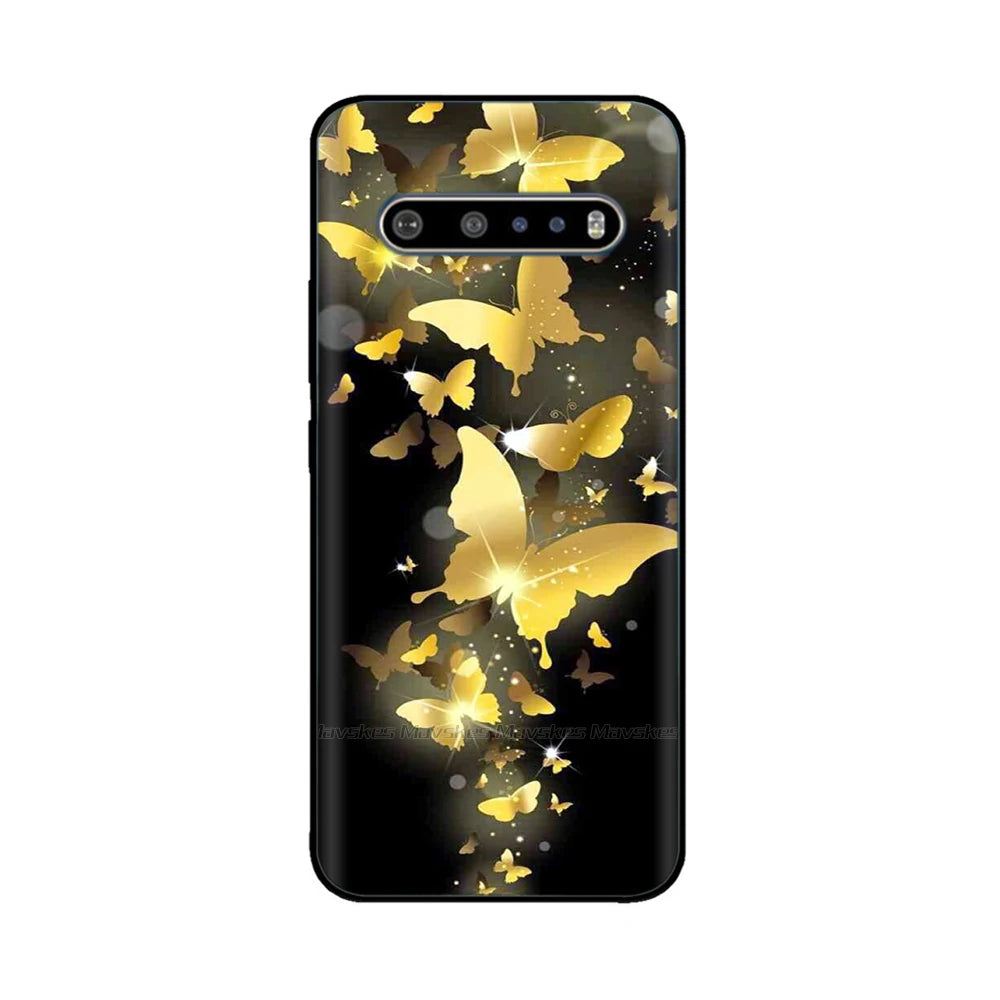 For LG V60 ThinQ Case 6.8" Soft Silicon Tpu Phone Cover Funda For LG V60 ThinQ 5G V 60 Back Cover lgV60 ThinQ coque Bumper Shell - Caseverse