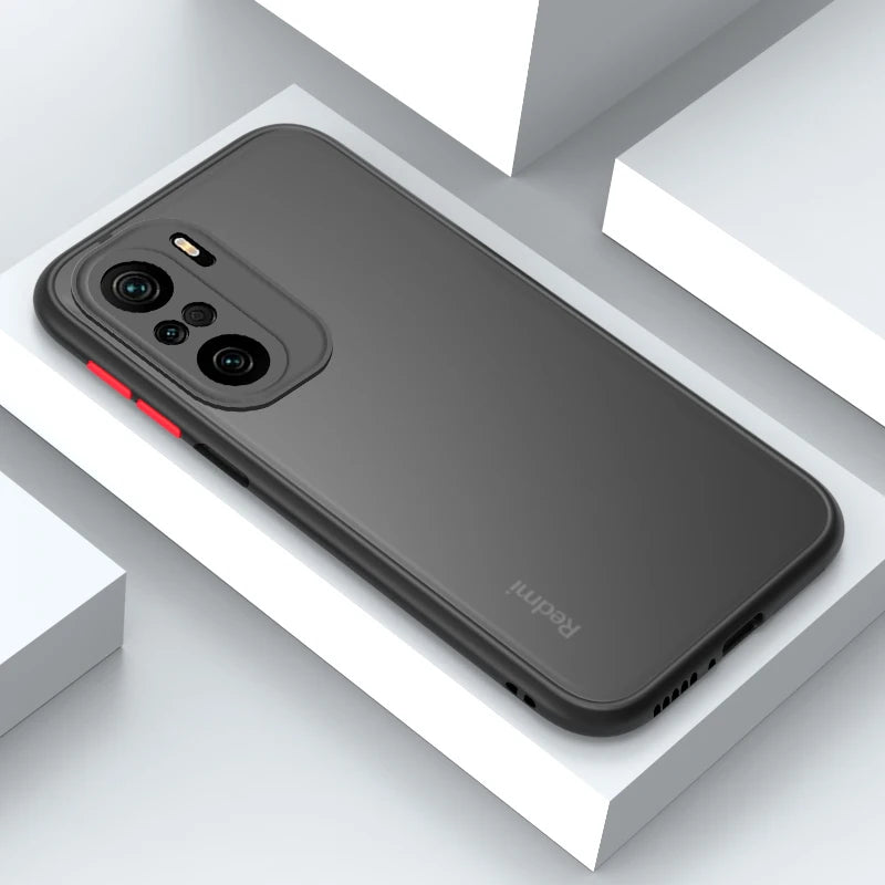 For Xiaomi POCO F3 Case Hard Transparent Matte shockproof Protective Back Cover case for xiaomi Redmi K40 Pro K40Pro phone shell - Caseverse