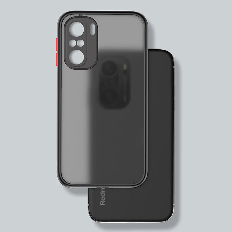 For Xiaomi POCO F3 Case Hard Transparent Matte shockproof Protective Back Cover case for xiaomi Redmi K40 Pro K40Pro phone shell - Caseverse